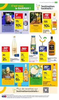 Promo Gin dans le catalogue Carrefour Market du moment à la page 23