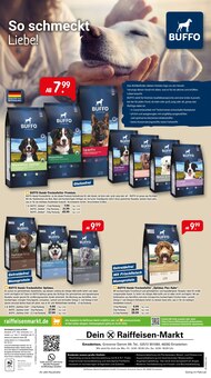 Ente im Raiffeisenmarkt Prospekt "Glück beginnt im Napf!" mit 4 Seiten (Bremen)