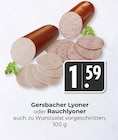 Hieber - Gersbacher Lyoner Angebot im Prospekt Gersbacher Lyoner bei Hieber im Prospekt "" für 1,59 €