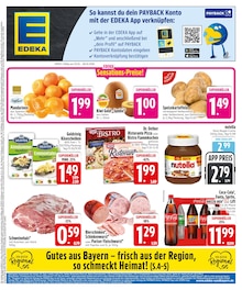 Coca Cola im EDEKA Prospekt "Wir lieben Lebensmittel." mit 26 Seiten (Augsburg)