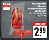 E center Lohr - Fränkische Flaschenrispentomaten „San Marzano“ Angebot im Prospekt Fränkische Flaschenrispentomaten „San Marzano“ bei E center im Lohr Prospekt für 2,99 €