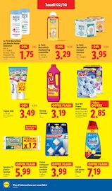 WC Angebote im Prospekt "Plus de 55 produits bio dans l'assiette, ça vaut le coup." von Lidl auf Seite 22