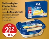 Frische Butter bei V-Markt im Füssen Prospekt für 2,22 €