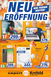 Aktueller expert Gröblinghoff Prospekt mit 4K Fernseher, "NEUERÖFFNUNG IN KREFELD - WIR FEIERN WEITER!", Seite 1