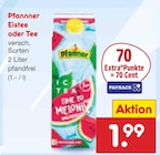 Eistee oder Tee im Angebot bei Netto Marken-Discount in Heinsberg Eistee oder Tee Angebote von Pfanner bei Netto Marken-Discount Heinsberg für 1,99 €