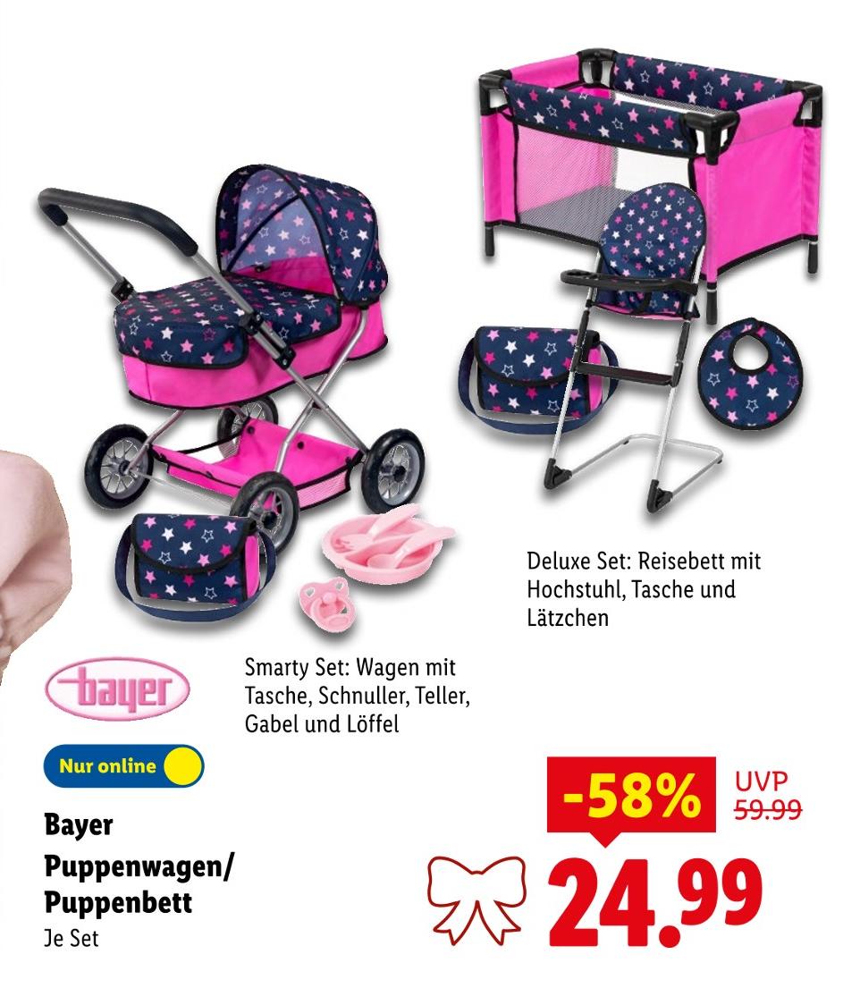 Puppenwagen/Puppenbett