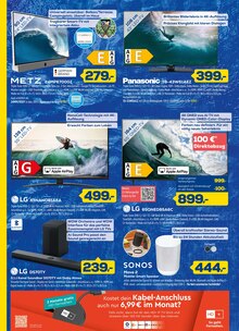 Fernseher im EURONICS Prospekt "GENAU RICHTIG. MACH MEHR AUS DEINEM SOMMER." mit 14 Seiten (Frechen)