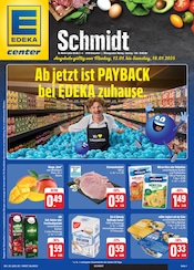 Aktueller E center Supermarkt Prospekt in Aub und Umgebung, "Wir lieben Lebensmittel!" mit 28 Seiten, 13.01.2025 - 18.01.2025