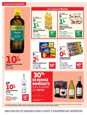 Vin en promo dans le catalogue Auchan Supermarché à la page 8