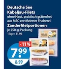 Kabeljau-Filets im V-Markt Prospekt Kabeljau-Filets von Deutsche See im aktuellen V-Markt Prospekt für 7,99 €