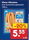 Netto Marken-Discount - Wiener Würstchen Angebot im Prospekt Wiener Würstchen bei Netto Marken-Discount im Prospekt "" für 5,55 €
