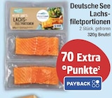 Lachsfiletportionen im EDEKA Prospekt Lachsfiletportionen von Deutsche See im aktuellen EDEKA Prospekt fĂĽr