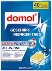 Aktuelle Geschirrspüler Angebote bei Rossmann in Jena Aktuelles Geschirr-Reiniger Tabs Ultra Power Angebot bei Rossmann in Jena ab 3,95 €