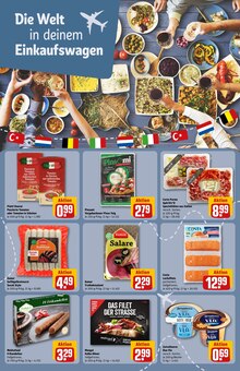 Hackfleisch im aktuellen REWE Prospekt (Köln) Hackfleisch im REWE Prospekt "Dein Markt" mit 30 Seiten (Köln)