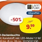 LED-Deckenleuchte von LAMPURA im aktuellen ROLLER Prospekt für 9,99 €