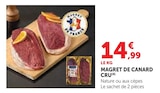 Magret de canard cru nature dans le catalogue U Express