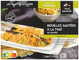 Nouilles sautées à la Thaï au poulet surgelées - Madern à 3,29 € dans le catalogue Intermarché Super