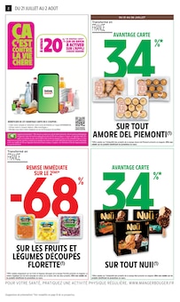 Catalogue Intermarché Express à Rillieux-la-Pape cette semaine, valable du 21/07/2026 au 02/08/2026 Prospectus Intermarché Express à Rillieux-la-Pape, "34% EN AVANTAGE CARTE", 16 pages de promos valables du 21/07/2026 au 02/08/2026