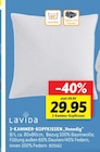 3-Kammer-Kopfkissen Venedig Angebote von Lavida bei Sconto SB Kiel für 29,95 €