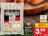 Aktuelles Offizielle Stadion Bratwurst Angebot bei Netto Marken-Discount in Bremen ab 3,99 €