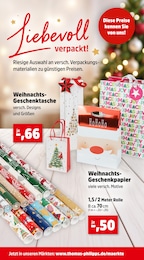 Thomas Philipps Geschenkpapier im Prospekt 