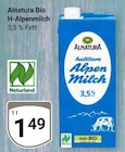 H-Alpenmilch im Angebot bei GLOBUS in Ludwigshafen H-Alpenmilch Angebote von Alnatura Bio bei GLOBUS Ludwigshafen für 1,49 €