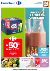 Couches Angebote im Prospekt "PRODUITS LAITIERS & VÉGÉTAUX !" von Carrefour Couches Angebote im Prospekt "PRODUITS LAITIERS & VÉGÉTAUX !" von Carrefour auf Seite 1