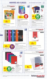 Fournitures Scolaires Angebote im Prospekt "-50% DE REMISE IMMÉDIATE SUR LE 2ÈME SUR UNE SÉLECTION DE BIÈRES" von Intermarché auf Seite 27