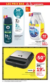 Promos Déodorant dans le catalogue "U Express" de U Express Déodorant en promo dans le catalogue U Express à la page 18