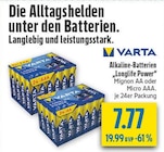Alkaline-Batterien Longlife Power im Angebot bei diska in Erlangen Alkaline-Batterien Longlife Power Angebote von VARTA bei diska Erlangen für 7,77 €