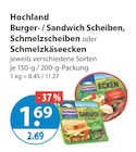 Burger-/ Sandwich Scheiben von Hochland im aktuellen V-Markt Prospekt für 1,69 €