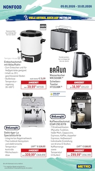 Wasserkocher im METRO Prospekt "Wochenangebote SCO + Markets" mit 26 Seiten (Dresden)