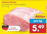 Schweine-Rücken Angebot in Rhauderfehn Schweine-Rücken im aktuellen Prospekt bei Netto Marken-Discount in Rhauderfehn