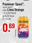 Spezi oder Limo Orange von Paulaner im aktuellen Trinkgut Prospekt für 0,69 €