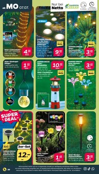 Lichterkette Angebot im aktuellen Netto mit dem Scottie Prospekt auf Seite 22