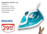 Bügeleisen DST3011/20 im Angebot bei GLOBUS in Krefeld Bügeleisen DST3011/20 Angebote von PHILIPS bei GLOBUS Krefeld für 29,99 €