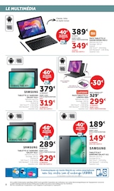 Promos Tablette dans le catalogue "Hyper U" de Hyper U Tablette en promo dans le catalogue Hyper U à la page 8