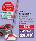 2-in-1-Komplett-Set TURBO von Vileda für 29,99 € bei Kaufland im Angebot 2-in-1-Komplett-Set TURBO von Vileda im aktuellen Kaufland Prospekt