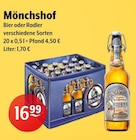 Aktuelles Bier oder Radler Angebot bei Getränke Hoffmann in Potsdam ab 16,99 €