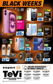 Smartphone im expert TeVi Prospekt "Top Angebote" mit 8 Seiten (Nürnberg)