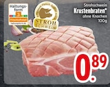 Krustenbraten im EDEKA Prospekt Krustenbraten von Stroh Schwein im aktuellen EDEKA Prospekt für 0,89 €