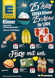 EDEKA Prospekt für Coburg mit 2 Seiten EDEKA Prospekt für Coburg: "25 Jahre", 2 Seiten, 10.08.2026 - 15.08.2026
