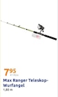 Max Ranger Teleskop-Wurfangel Angebote bei Action Meerbusch für 7,95 €