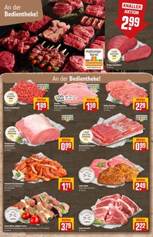 Rindfleisch im REWE Prospekt "Dein Markt" mit 32 Seiten (Fürth)