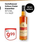 Schloss-Frieder Kräuterlikör im Angebot bei GLOBUS in Siegen Schloss-Frieder Kräuterlikör Angebote von Oechelhaeuser bei GLOBUS Siegen für 9,99 €