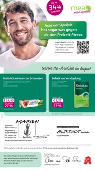 Aktueller mea - meine apotheke Prospekt "Unsere August-Angebote" für Beilngries Aktueller mea - meine apotheke Prospekt für Beilngries mit Seiten