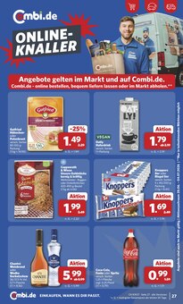 Wodka im combi Prospekt "Markt - Angebote" mit 35 Seiten (Osnabrück)