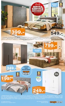 Boxspringbett im Segmüller Prospekt "SEGMÜLLER Highlight Angebote" mit 48 Seiten (Frankfurt (Main))