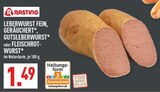 Leberwurst fein, geräuchert im Angebot bei Marktkauf in Bottrop Leberwurst fein, geräuchert Angebote von Rasting bei Marktkauf Bottrop für 1,49 €