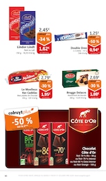 Offre Lindt dans le catalogue Colruyt du moment à la page 41